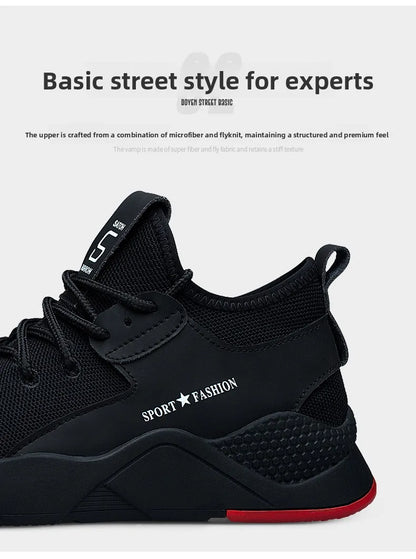 Trendy Men's Versatile Dad Shoes - Breathable Non-Slip Casual Sports Running Shoes for Spring & Autumn-Slip Fashion Dad Sneakers