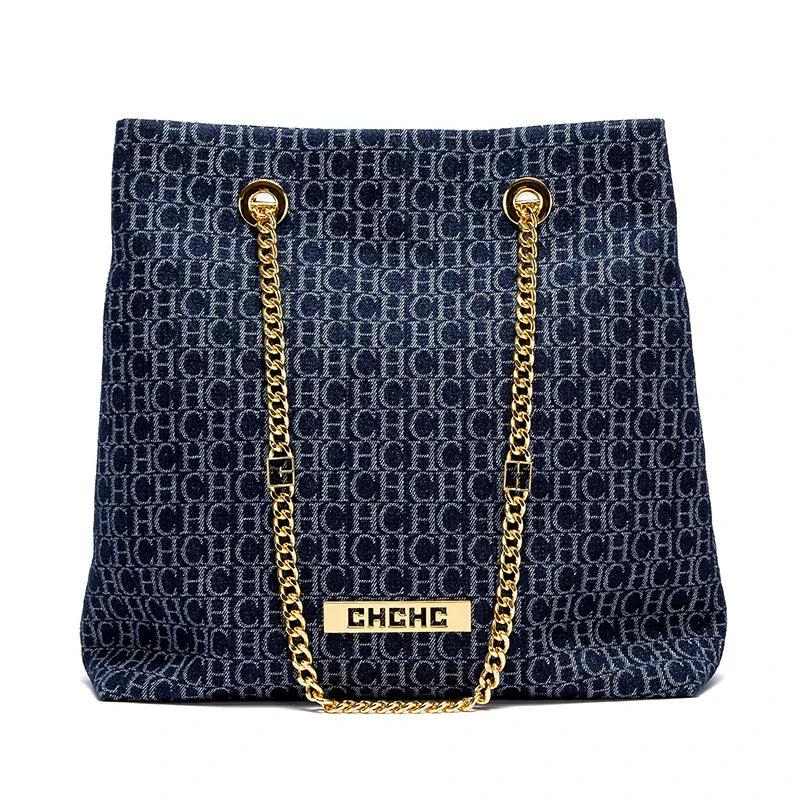 Women's Tote Bag 2025 New High Quality Chain Bag Women's Shoulder Bag Business Commuter