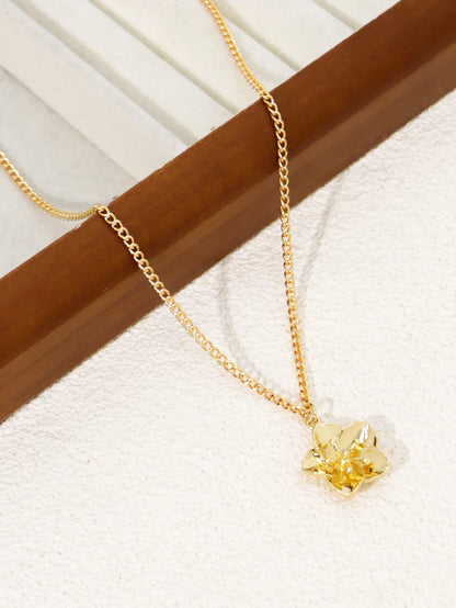 Vintage Shiny Shell Starfish Pendant Necklace for Women Simple Multilayer Thin Chain Choker Bridal Neck Jewelry