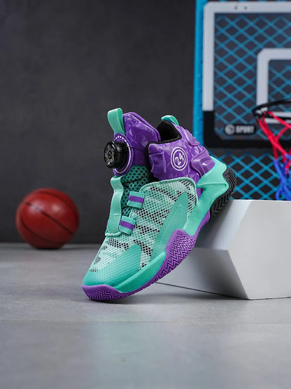 High-Quality Breathable Casual Basketball Shoes for Boys Fashionable Children's Footwear for Comfort And Style