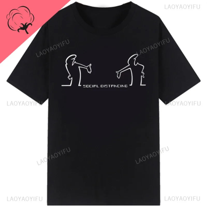 La Linea The Line Osvaldo Cavandoli TV Men Women Style Streetwear Tee Fashion Cotton T Shirt Round Neck Casual Summer Camiseta