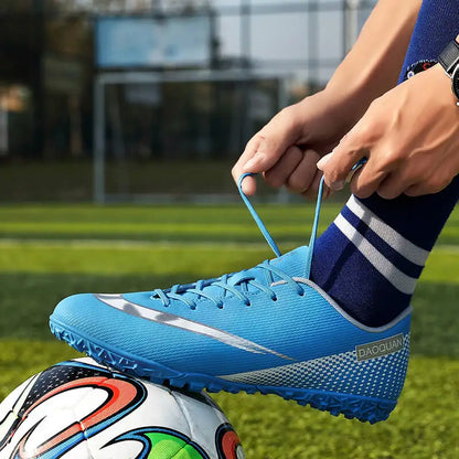 Men's Soccer Shoes Professional Society Football Boot Sports Turf Training Soccer Shoes Outdoor Grass Football Shoes for Men