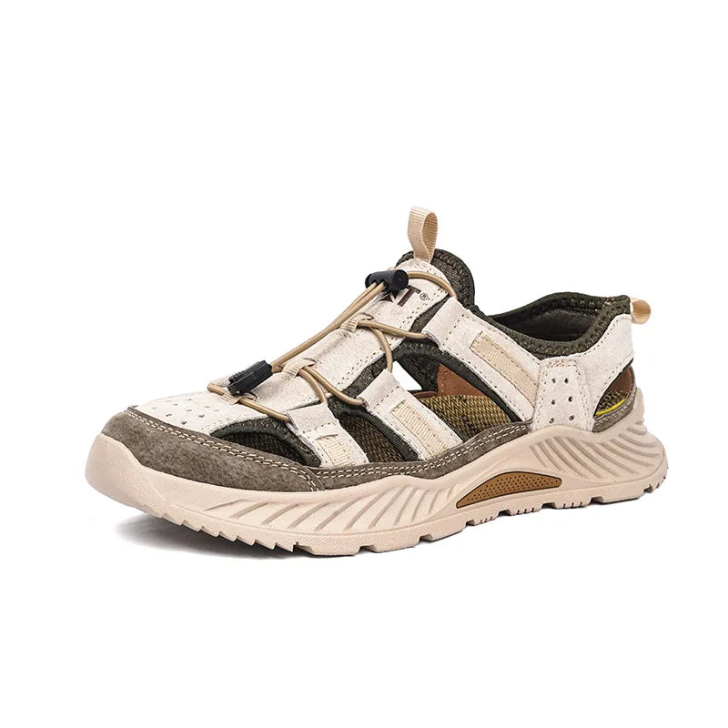 Mens Sandals Summer Outdoor Walking Fashionable Comfortable Soft Beach Water Shoes Daily Versatile Breathable Commuting Sneakers