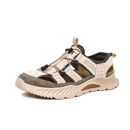 Mens Sandals Summer Outdoor Walking Fashionable Comfortable Soft Beach Water Shoes Daily Versatile Breathable Commuting Sneakers