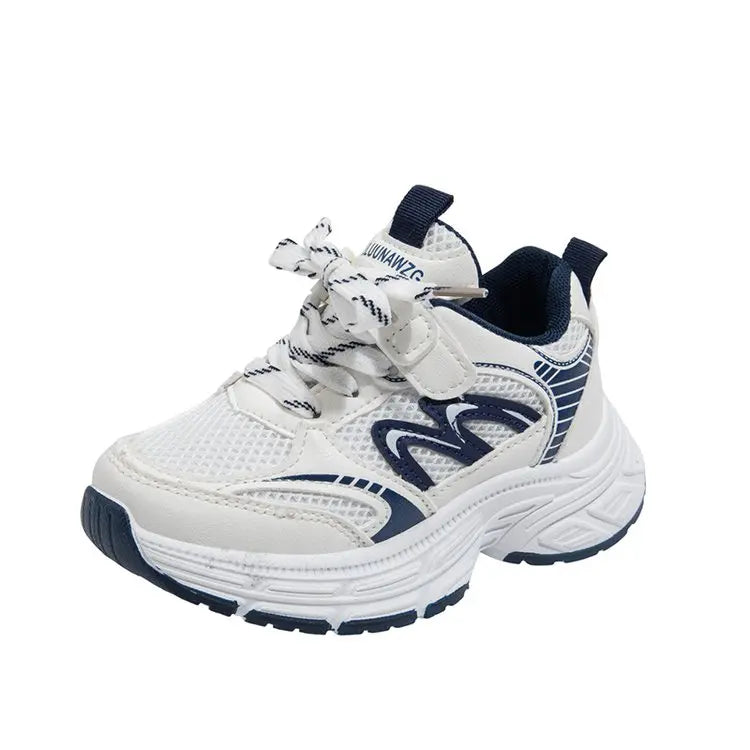 2026 Spring Autumn Children Chunky Mesh Sneakers Toddlers Boys Girls Casual Sports Shoes Patchwork School Kids Basketball Shoes