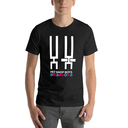 Pet Shop Boys T-Shirt tees blanks anime clothes sublime men clothing