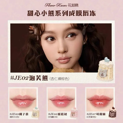 The Sweetie Bear 12 Parts Makeup Gift  Lip Glaze Blush Eye Shadow Concealer set Box