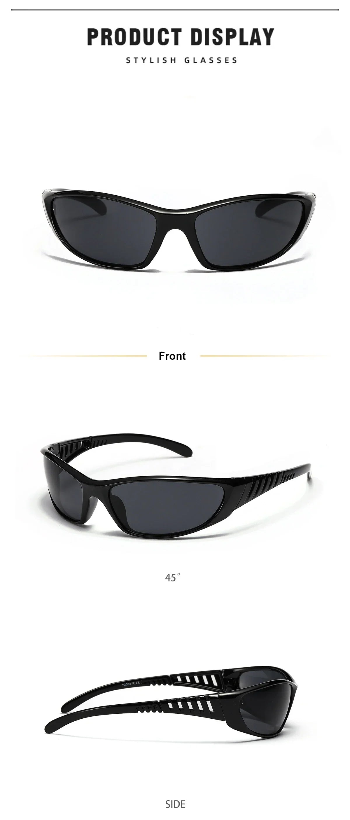 Silver Sunglasses Color Hollowed Out Future Sense Of Technology Hot Girls Net Red Sunglasses Women Sunglasses Trendy Men