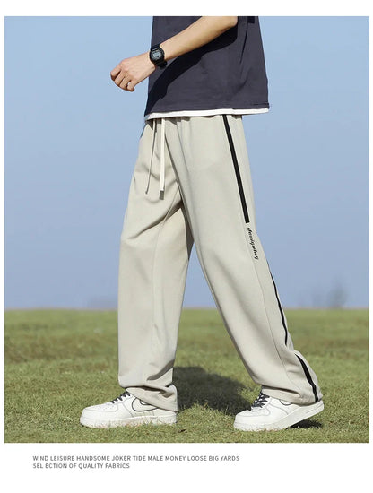High Quality Outdoor Sports Seasonal Trend Casual Versatile Fitness Running Breathable Ankle Pants Breathable Straight Leg Pants