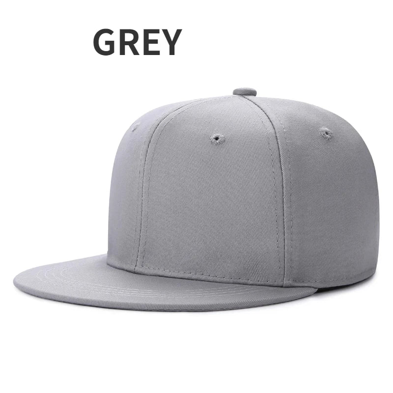 Large 64cm Back Closed Skateboard Cap Women Fitted Baseball Cap XXL Male Big Size Snapback Caps Plain Football Hat 60cm 62cm