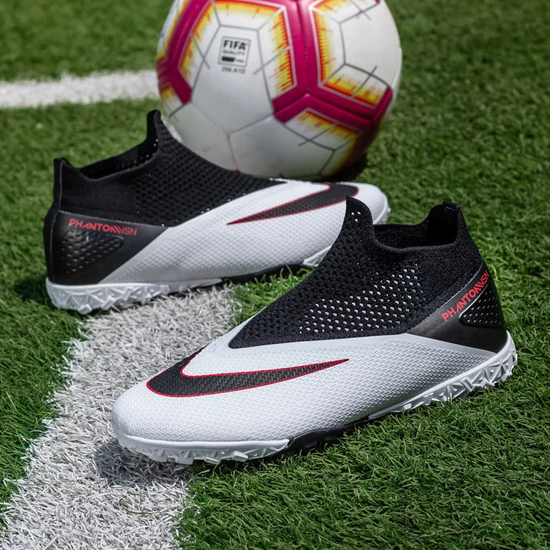 New Men Football Boots High-quality Soccer Shoes Soccer Cleats Professional Turf Training Shoes Ultralight Futsal Match Non-Slip