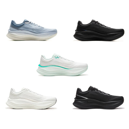 LiNing Tênis de Corrida Masculino YUEYING 5 PRO com Amortecimento Otimizado e Bico Largo SUPER BOOM LiNing Sneakers ARHV013 ARHW001