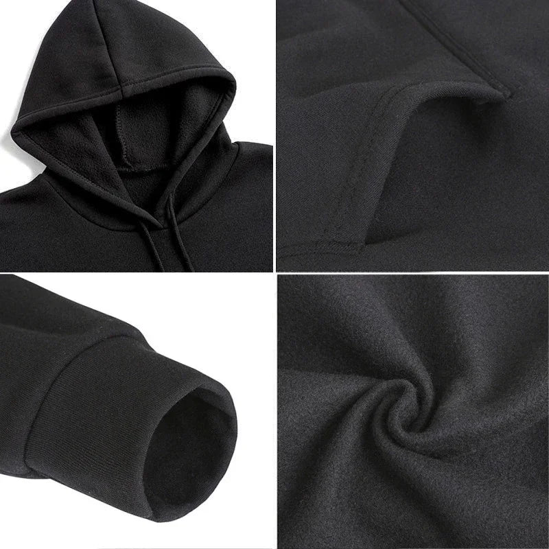 Spring and Autumn Men's Fashion Long Sleeve Hoodie Women's Cool Casual Harajuku Hip Hop Streetwear Pullover Sweatshirt Pullover