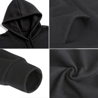 Spring and Autumn Men's Fashion Long Sleeve Hoodie Women's Cool Casual Harajuku Hip Hop Streetwear Pullover Sweatshirt Pullover