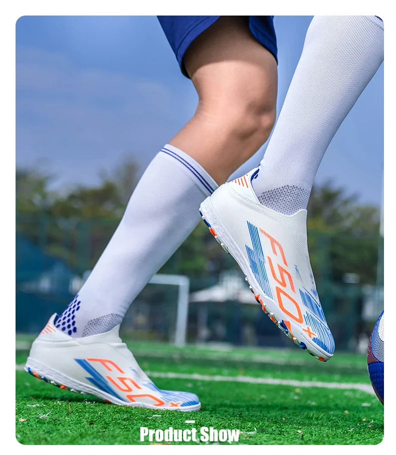 New Men's Soccer Shoes Grass Ultralight Sport Comfortable Indoor Cleats Non Slip Fg Turf Futsal Adult Non-Slip Football Boots