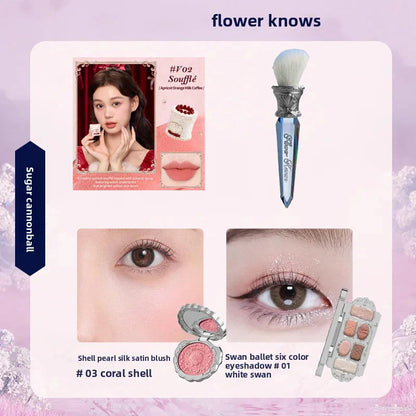 Makeup Sets Little Angel Bunny Garden Lip Glaze Blush Shell Jewelry Birthday Gift Kit De