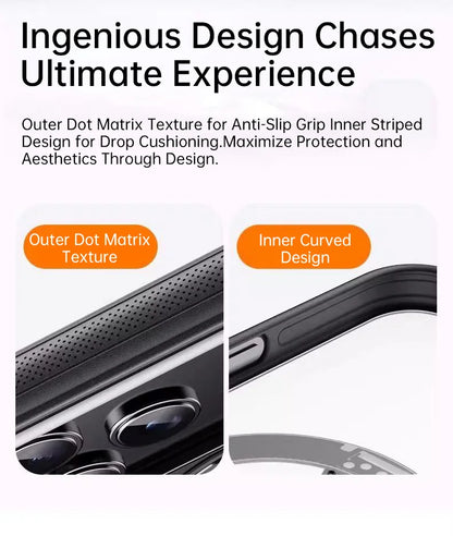 360 Rotatable Ring Phone Case Magnetic for Magsafe For iPhone 17 16 15 14 Pro Max Ring Holder Kickstand Hard Cover