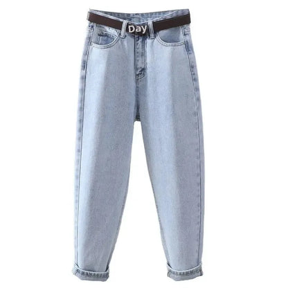 High-Waisted Straight-Leg Slimming Jeans