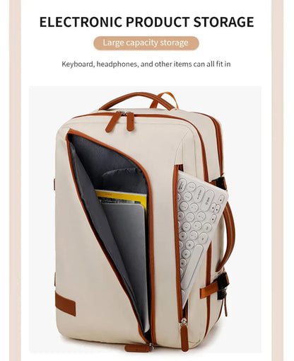 Backpack for Men and Women, New Style, Simple Business Computer Backpack, Outdoor Large-Capacity Travel Bag, Student School Bag for Boys