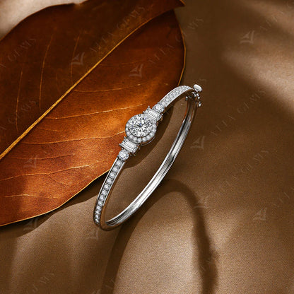 S925 Silver Moissanite Bracelets For Women Men 18K Gold Plated 4.52CTW D VVS1 Diamond Wedding Party Tennis Luxury Gifts
