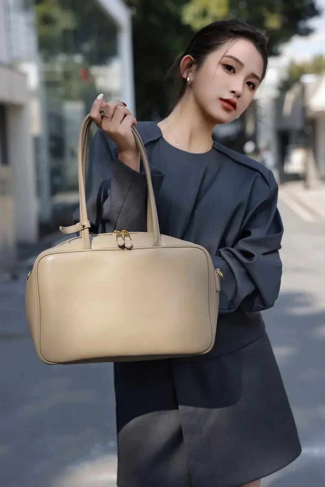 Genuine Leather Fashion Women Shoudler Black Bags Luxury Desiger Ladies Crossbody Cowhide Brown Large Bag Female Handbags Coffe
