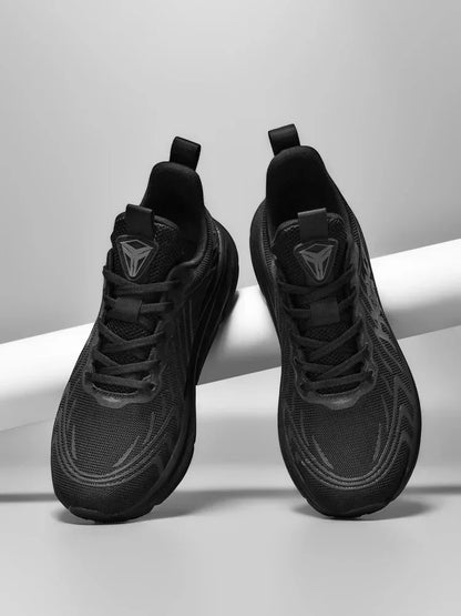 Tênis de Corrida Masculino de Malha Tênis Off-road Tênis Esportivo Respirável para Corrida ao Ar Livre Tênis de Luxo com Amortecimento Antiderrapante para Casal Moda