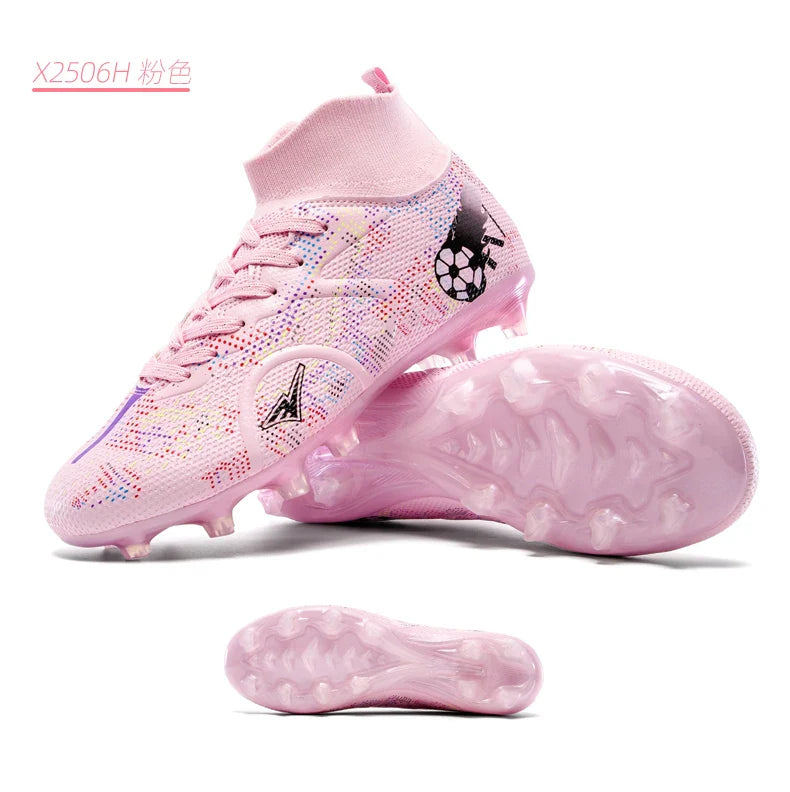 Professional Football Boots Men Soccer Shoes Society Football Cleats Ultralight Training Soccer Sneakers Men Outdoor Sports Shoe