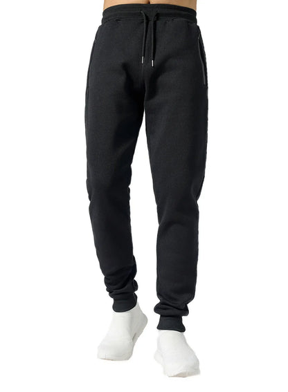 New Sweatpants Side Zipper Pockets Men Joggers Track Pants Elastic Waist Sport Casual Trousers Baggy Fitness Gym Clothing