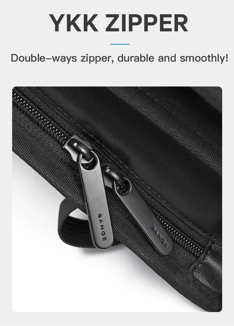New Design Men Backpack Waterproof Fits for 14.1 inch Laptop Bag Teenager Travel Bag School Bag City Business Backpack Man