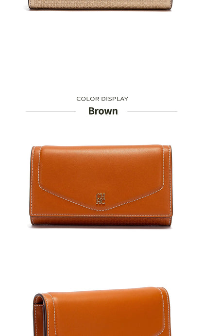 Women's Crossbody Bag Spring New Flip Small Square Bag Simple Women's Business Wallet Strap Detachable