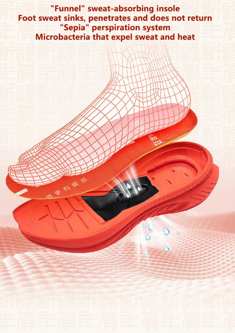 Tênis Buffer para Corrida Pesados Masculinos Antiderrapantes Respiráveis Leves para Esportes ao Ar Livre