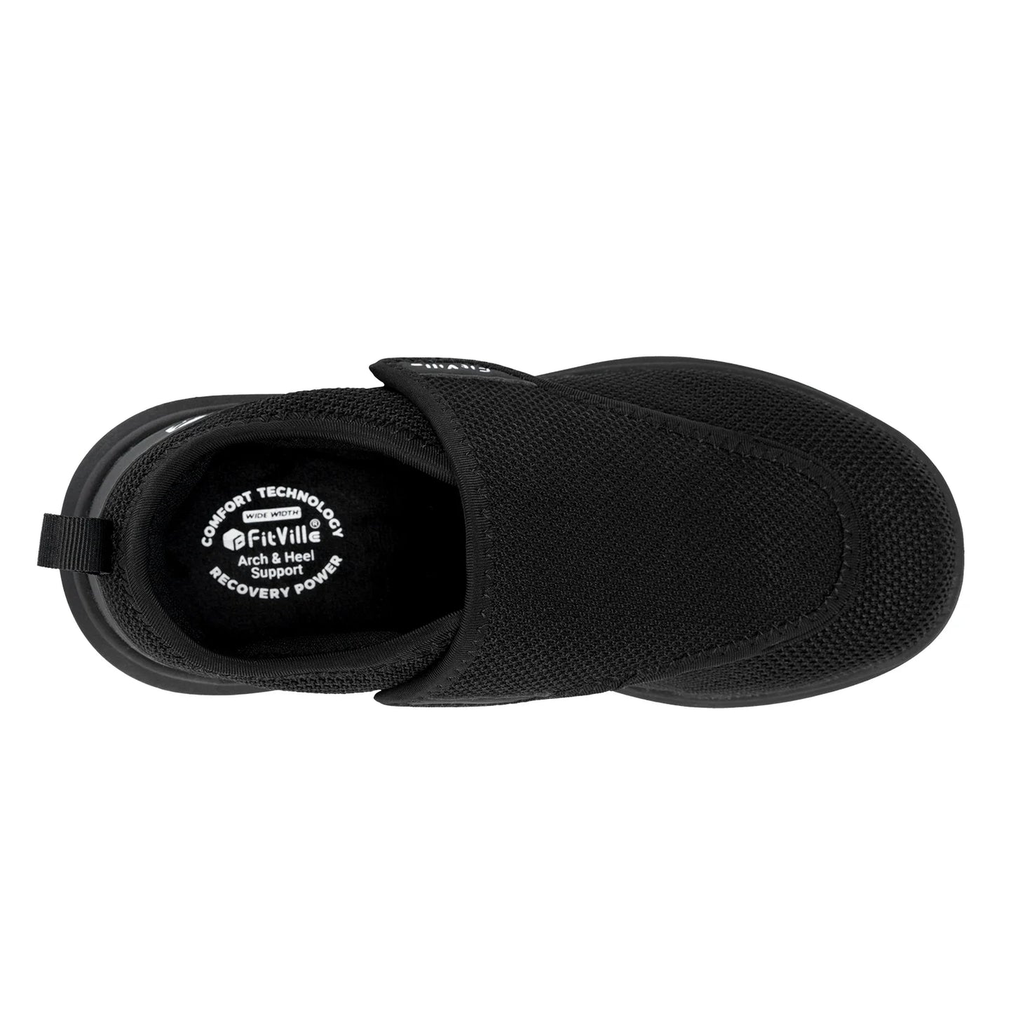 Extra Wide Men's Diabetic Shoes for Elder Orthopedics Feet Swollen Adjustable Walking Shoe Elderly Foot Pain Relief