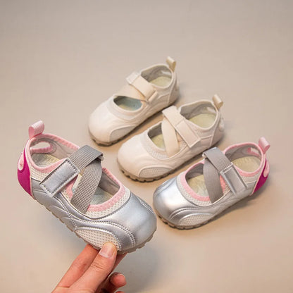 New Spring New Children Casual Shoes for Girls Non-Slip Breathable Casual Toddler Footwear Shoes for Daily Wear Soft Comfortable