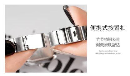 Luxury Women Quartz Watch Casual Fashion  Stainless Steel Strap Wristwatch Relojes Para Mujer Ladies Gifts