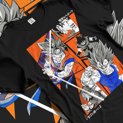 2026 Summer Dragon Ball  Oversized T-shirt 100% Cotton Vintage Y2K Graphic Print High Quality Unisex Casual Streetwear Tshirt