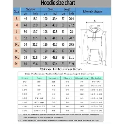 Demon Slayer Anime Autumn/Winter Hoodie Men's and Women's New Tokitou Muichirou Printed Harajuku Casual Loose Parent Child Top