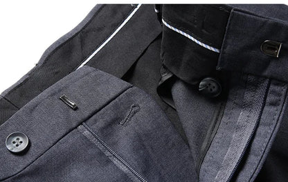 Men's Solid Color Business Suit Fashion Banquet Wedding Trend Groom Best Man Single 3/2/1