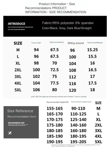 Summer men's ice silk quick drying casual pants slim fit Korean version ice silk pants sports pants straight tube quick drying p