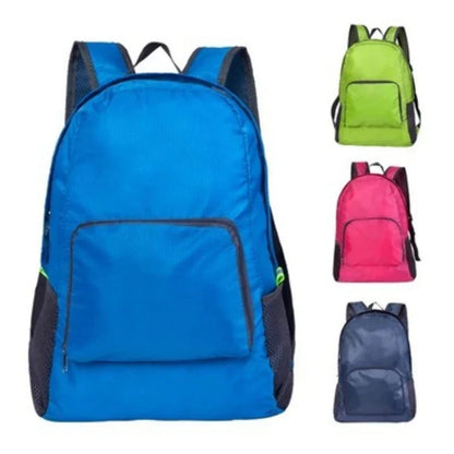 Unisex Foldable Backpack Travel Bag Lightweight Shoulder Backpacks Portable Outdoor Hiking Camping Sport Climbing Organizer Bags