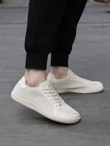 Wide Toe Casual Shoes for Men and Women Barefoot Soft Sole Flats Non Slip Walking Footwear Plus Size Comfortable