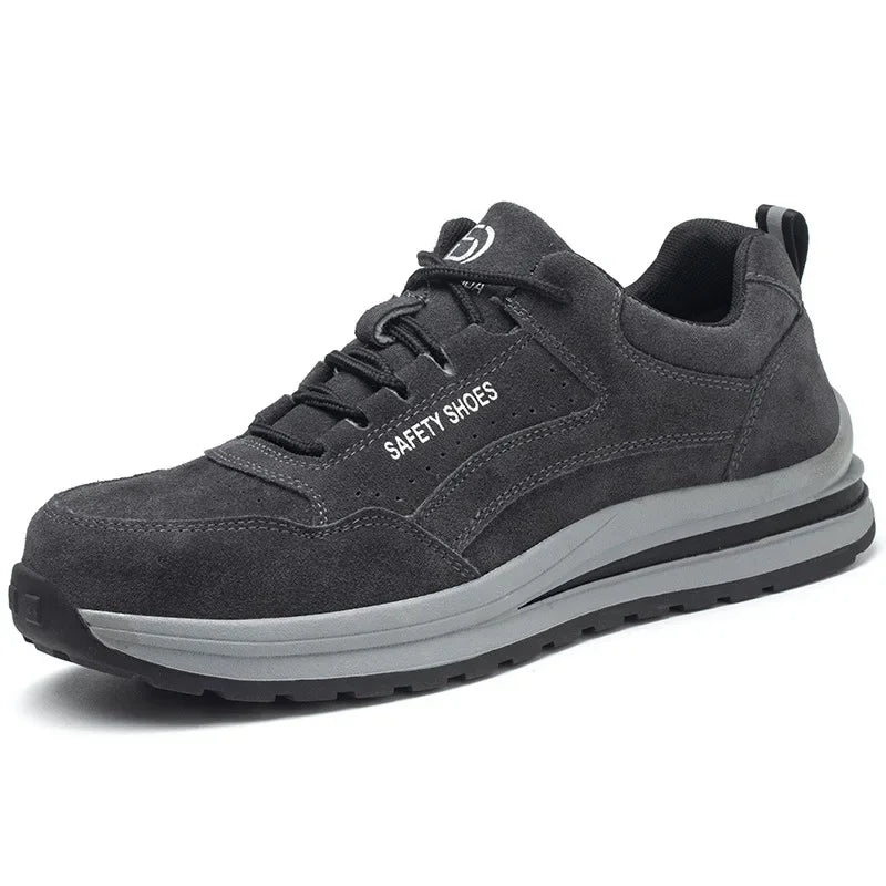 safety autumn shoes breathable work shoes anti stab work sneakers with steel toe indestructible shoes anti smashing safety shoes