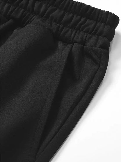 2 Pack Clothing Y2k Pants Man Cargo Casual Black Men Spring Men's Sweatpants Baggy 2026 Clothes Elastic Waistband Sports Boys
