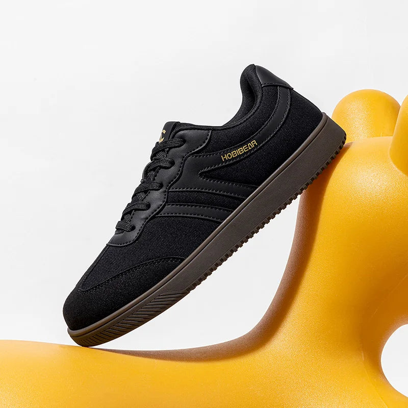 Wide Toe Sneakers Unisex Walking Shoes Lace Up fabric Non Slip Casual Sneaker