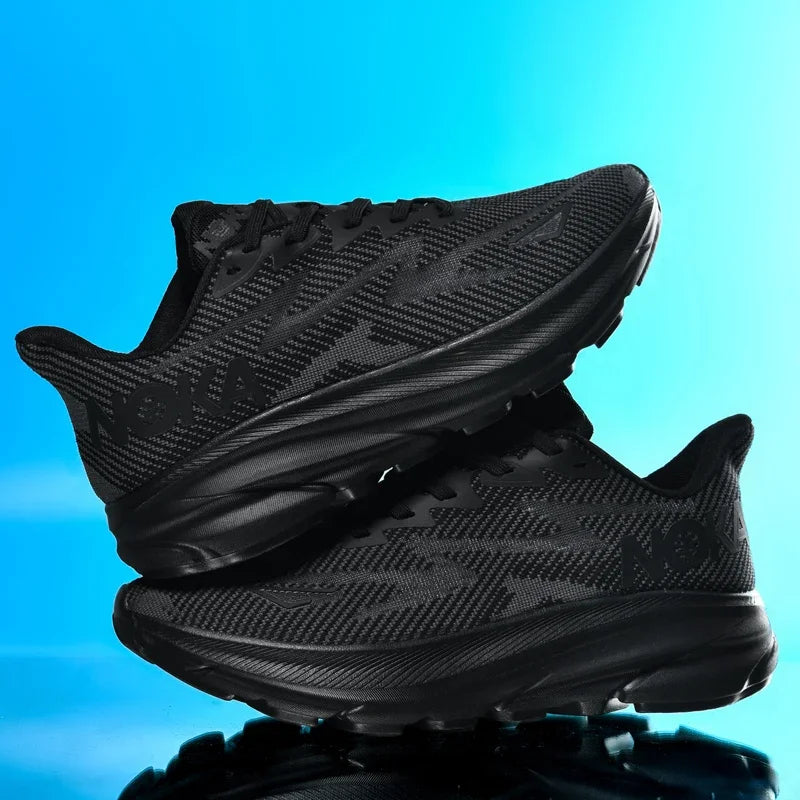 Men's Running Shoes Jogging Cushioning Outdoor Luxury Shoes Trainer Race Breathable Couple Non-Slip Sneakers Mesh Off-road Shoes