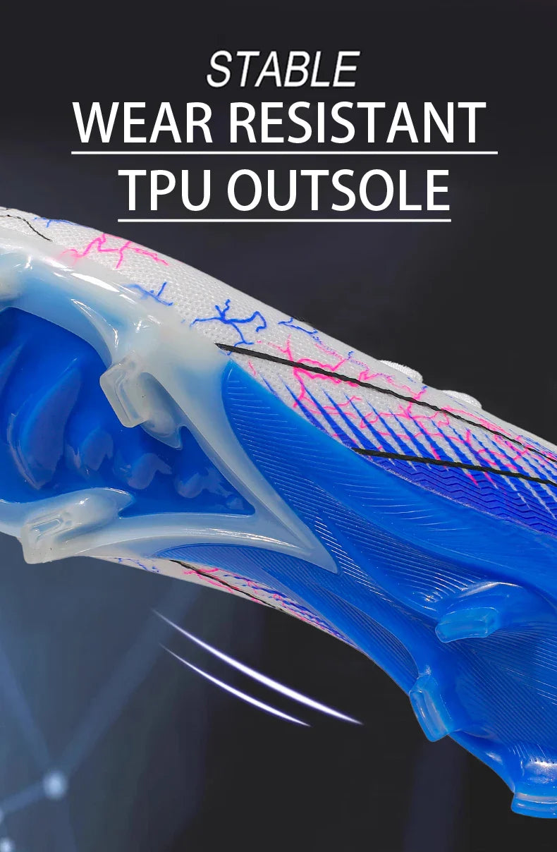 New Men's Football Boots Cleats Non-Slip Sneakers Training Soccer Shoes Top Quality FG Wholesale Drop Shipping Unisex Adult