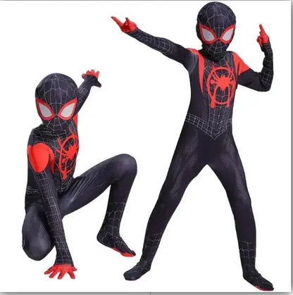 Spider Man Cosplay Costume Zentai Spiderman Costume Superhero Bodysuit Spandex Jumpsuit Suit for Child Kids Adult