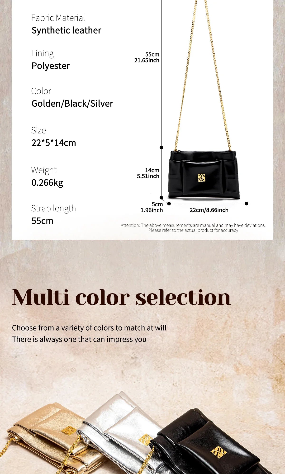 Leather Luxe Sleek Shoulder Bags Gold-Plated Logos Durable Chain Straps Merge High-End Craftsmanship with Urban Style