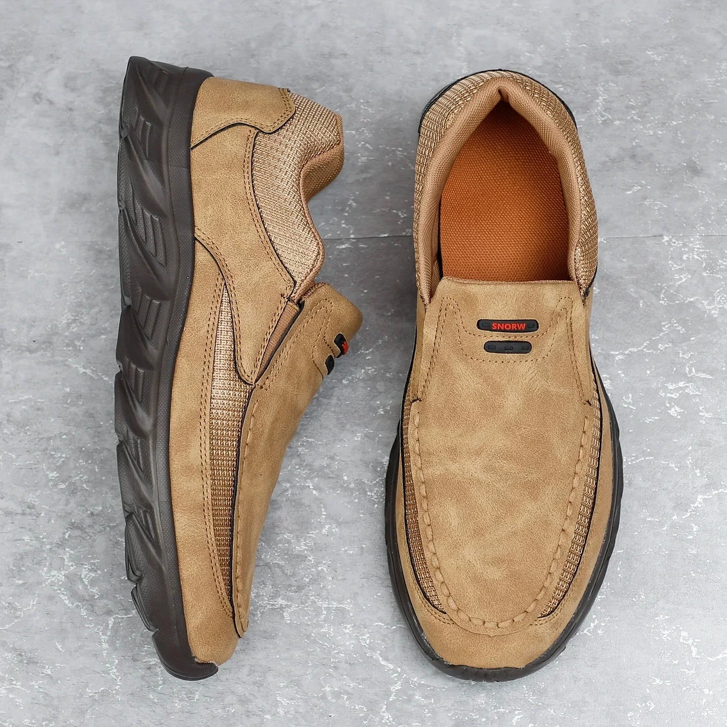 Sapatos Masculinos Casuais de Couro, Mocassins Respiráveis, Tênis Masculinos 2024, Novos Tênis Masculinos de Couro Confortáveis, Calçados Masculinos