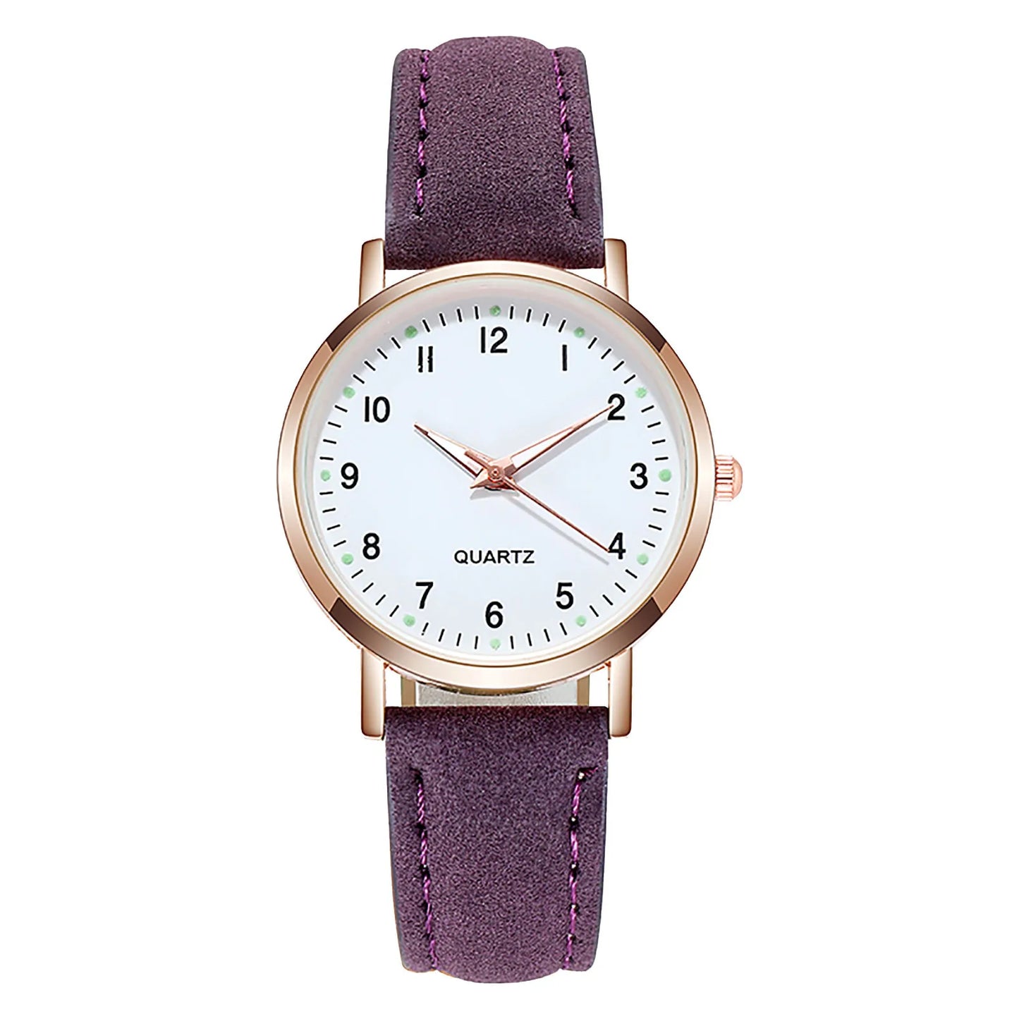 Fashion Watch For Women Leather Belt Watches Ladies Luxury Analog Quartz Luminous Wristwatch Clock Relogio Feminino