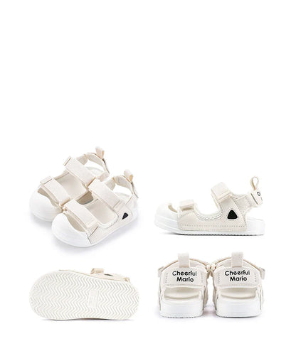 Cheerful Mario Summer Cute Outdoor Sandals for Kids Walking and Travel